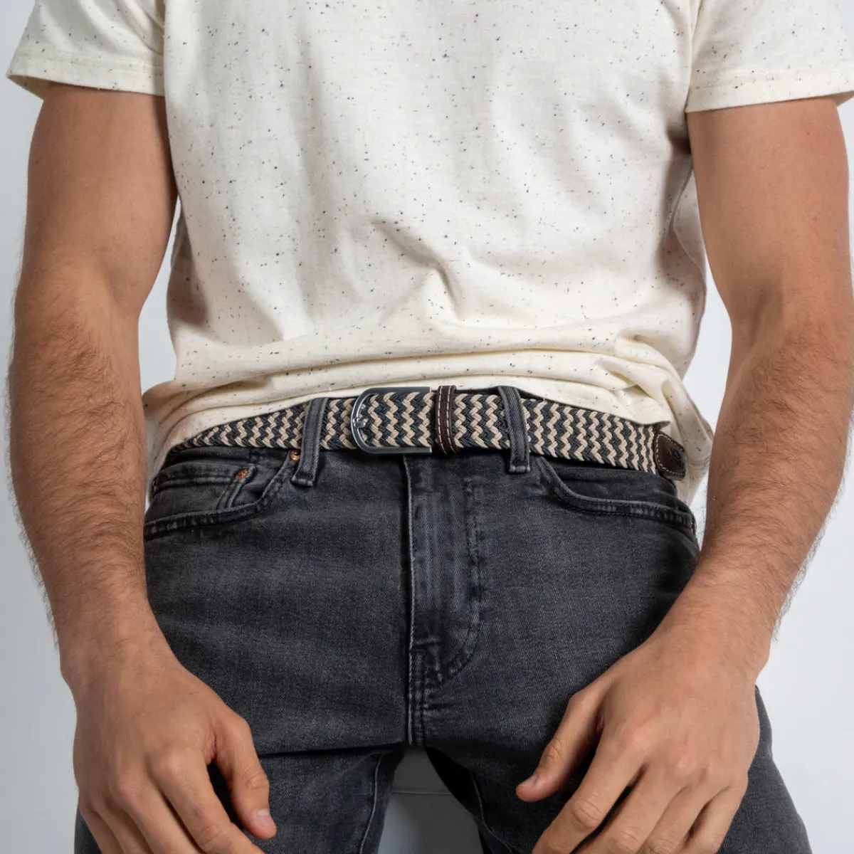 ceinture_tresse_lastique_panama_0.webp BILLYBELT Ceinture tressée élastique Panama>Homme Ceintures Tressées Multicolores