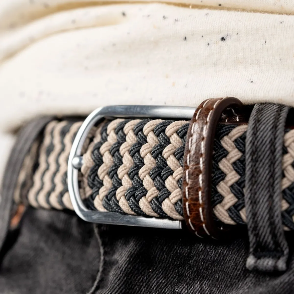ceinture_tresse_lastique_panama_2.webp BILLYBELT Ceinture tressée élastique Panama>Homme Ceintures Tressées Multicolores