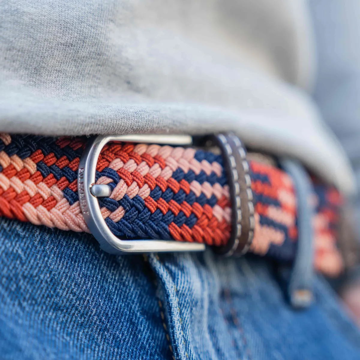 ceinture_tresse_lastique_retba_0.webp BILLYBELT Ceinture tressée élastique Retba>Homme Ceintures Tressées Multicolores