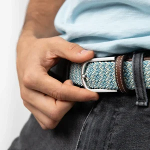BILLYBELT Ceinture tressée élastique Rhodes>Homme Ceintures Tressées Multicolores
