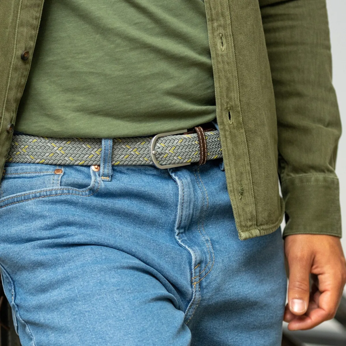 ceinture_tresse_lastique_sapporo_2.webp BILLYBELT Ceinture tressée élastique Sapporo>Homme Ceintures Tressées Multicolores