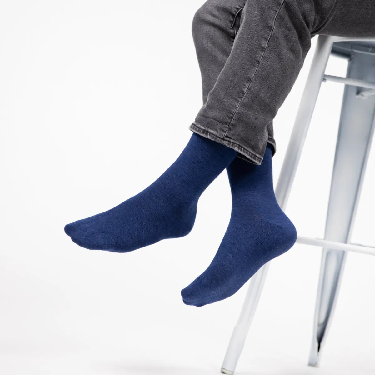 chaussettes_en_bambou__bleu_chin_2.webp BILLYBELT Chaussettes en bambou ->Homme Chaussettes Unies