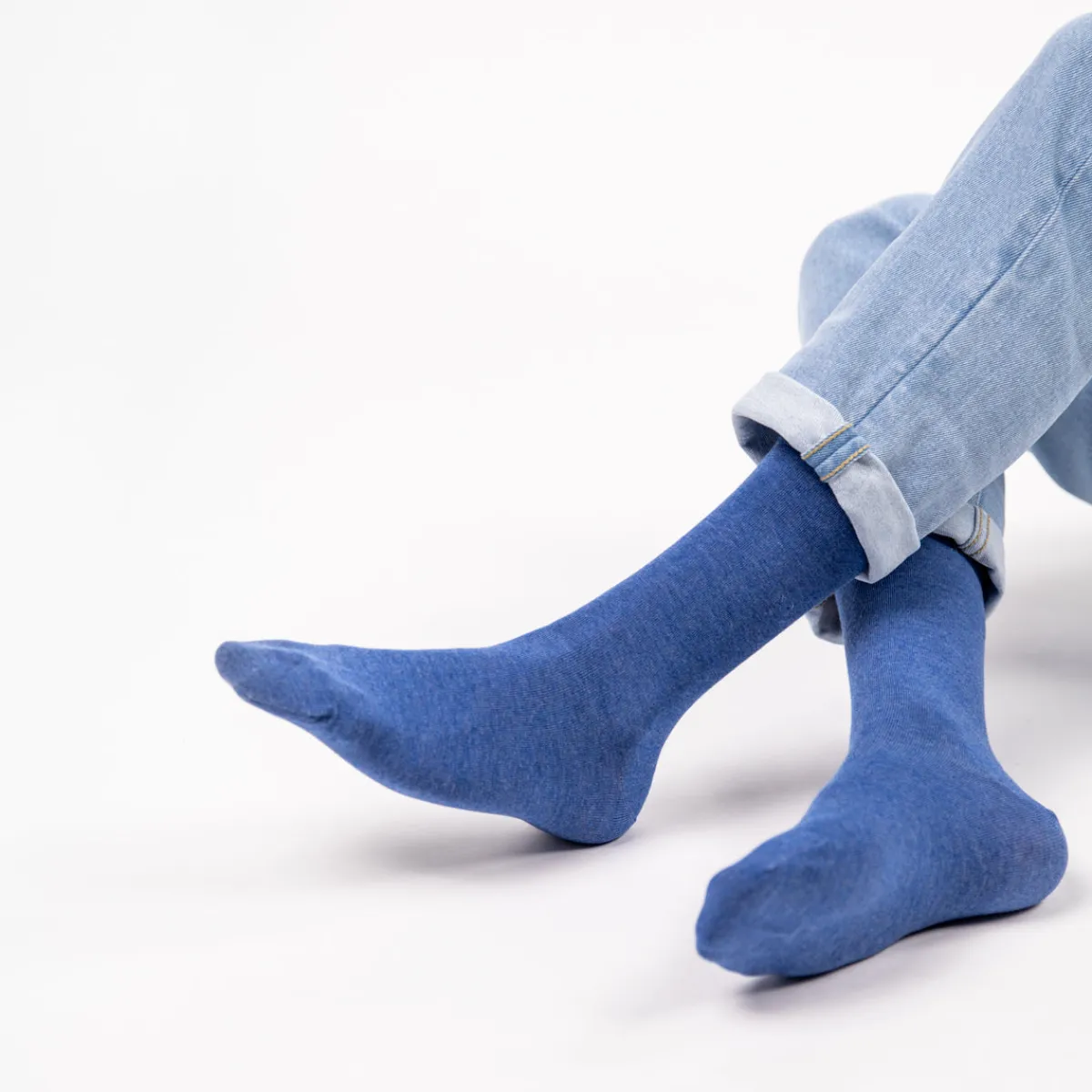 chaussettes_en_bambou__bleu_jean_chin_3.webp BILLYBELT Chaussettes en bambou ->Homme Chaussettes Unies