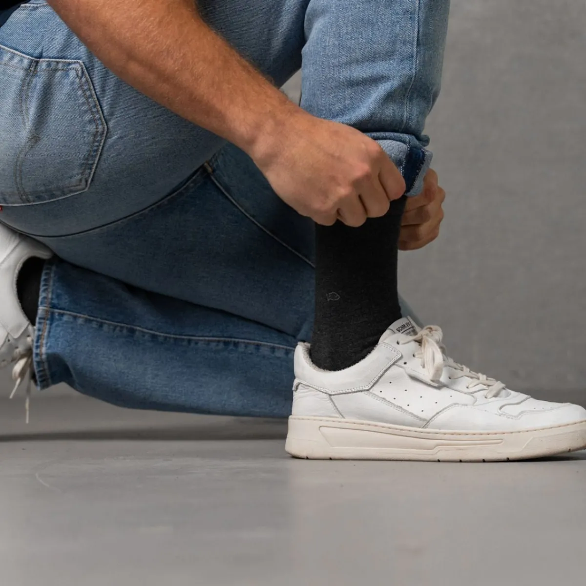 chaussettes_en_bambou__gris_0.webp BILLYBELT Chaussettes en bambou ->Homme Chaussettes Unies