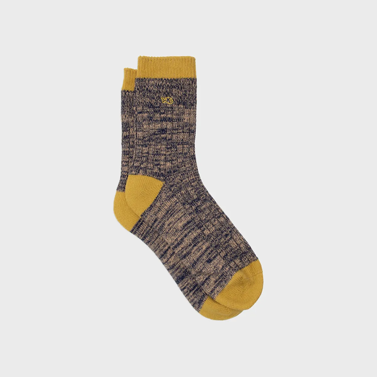 chaussettes_en_coton_pais_club__camel_et_orange_1.webp BILLYBELT Chaussettes en coton épais Club ->Femme Chaussettes Chaudes