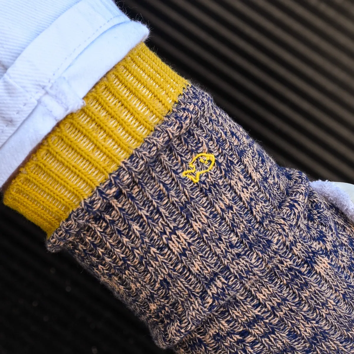 chaussettes_en_coton_pais_club__camel_et_orange_3.webp BILLYBELT Chaussettes en coton épais Club ->Femme Chaussettes Chaudes