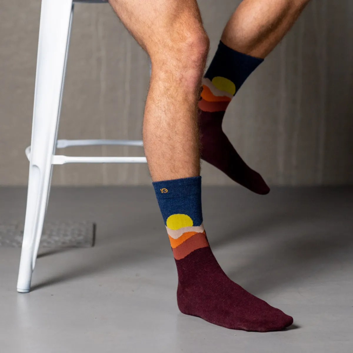 chaussettes_en_coton_peign__motifs__arizona_0.webp BILLYBELT Chaussettes en coton peigné À motifs - Arizona>Homme Chaussettes Fantaisie