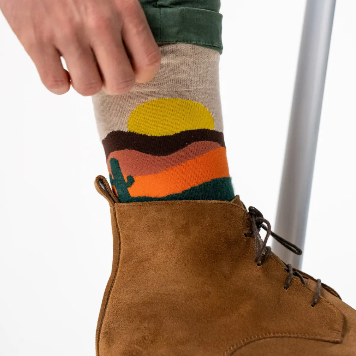chaussettes_en_coton_peign__motifs__mexico_3.webp BILLYBELT Chaussettes en coton peigné À motifs - Mexico>Homme Chaussettes Fantaisie