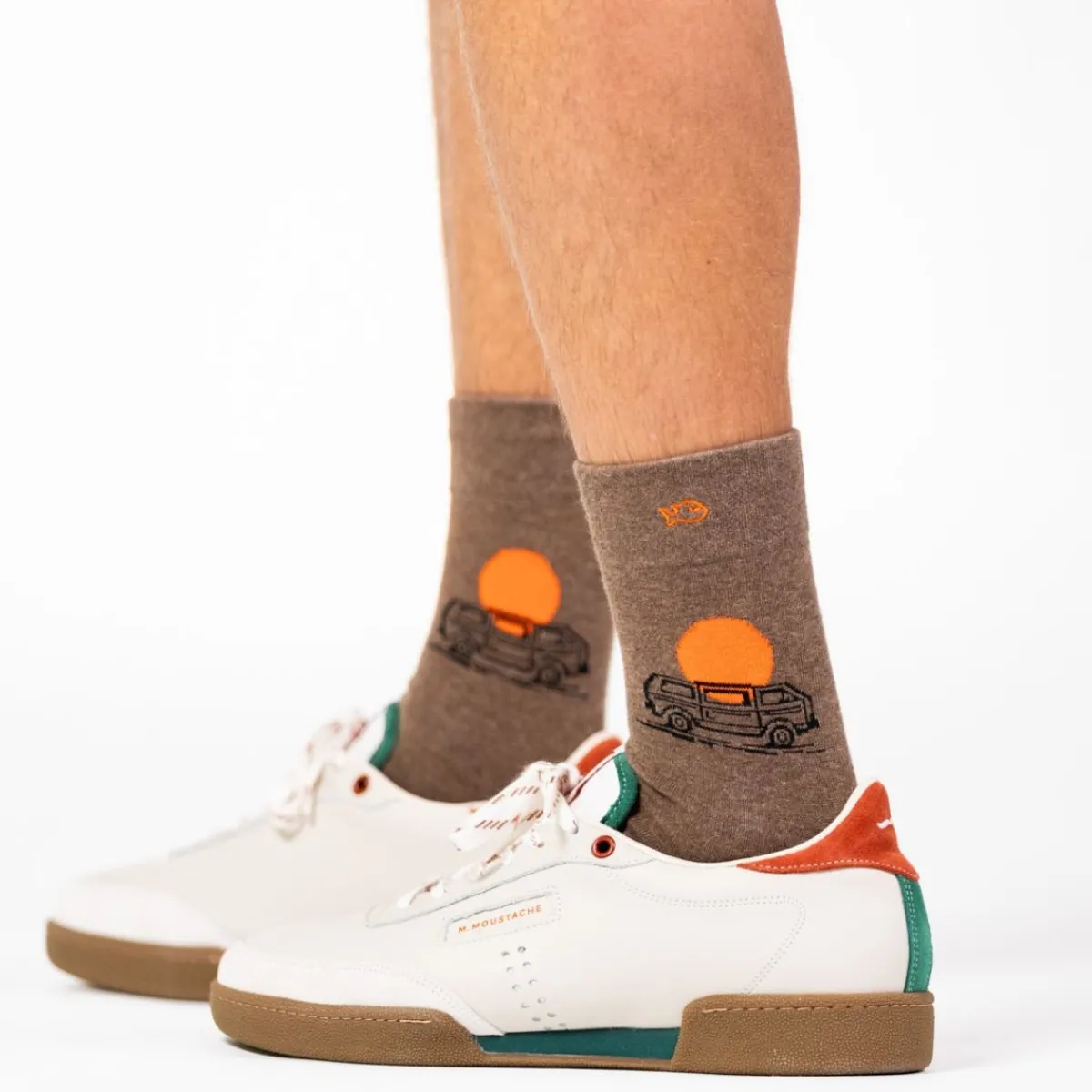 chaussettes_en_coton_peign__motifs__van_trip_0.webp BILLYBELT Chaussettes en coton peigné À motifs - Van trip>Homme Chaussettes Fantaisie