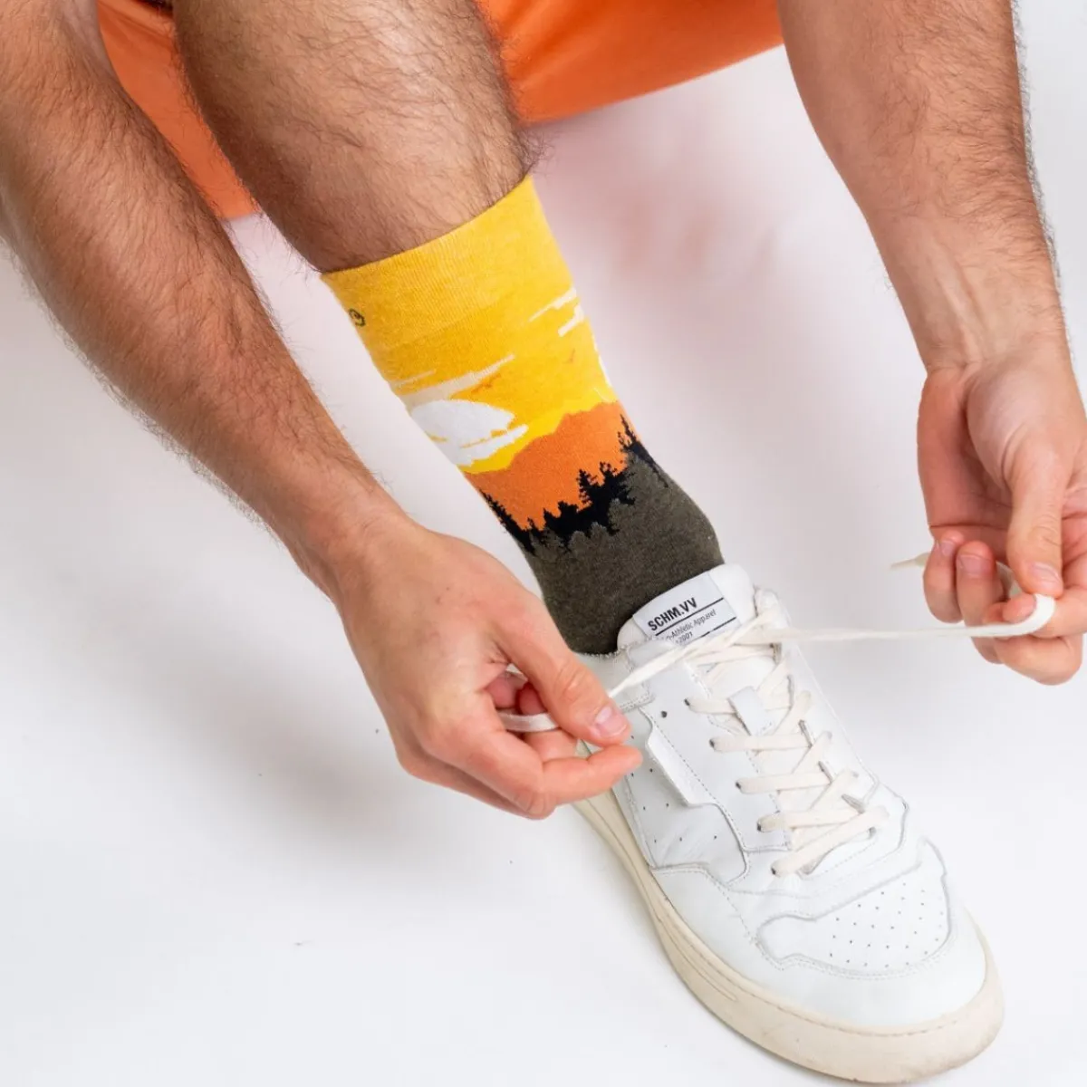 chaussettes_en_coton_peign__motifs__yosemite_3.webp BILLYBELT Chaussettes en coton peigné À motifs - Yosemite>Homme Chaussettes Fantaisie