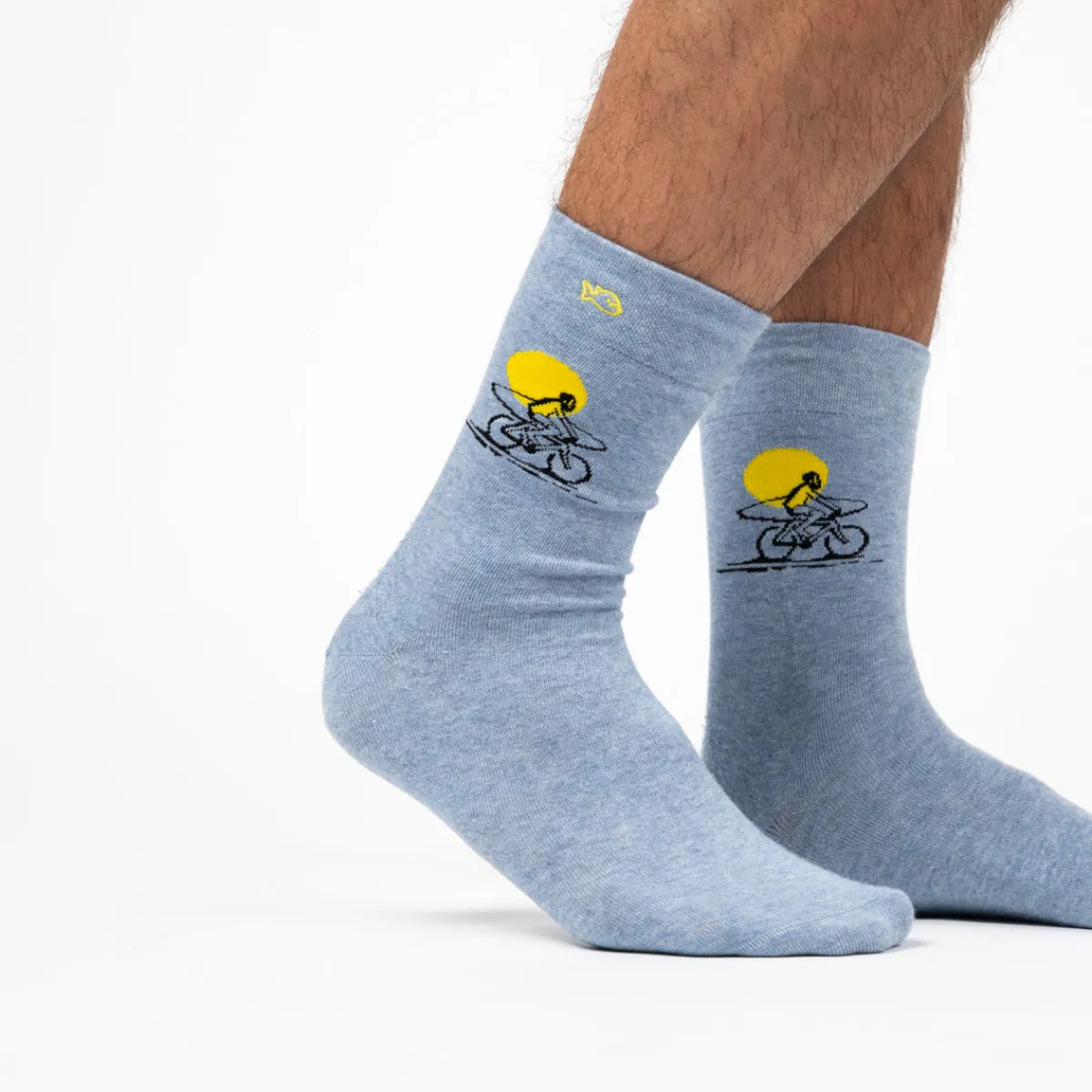 chaussettes_en_coton_peign_a_motifs__surf_3.webp BILLYBELT Chaussettes en coton peigné A motifs - Surf>Homme Chaussettes Fantaisie