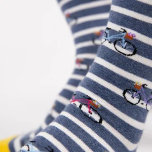 BILLYBELT Chaussettes en coton peigné A motifs - Vélo>Homme Chaussettes Fantaisie