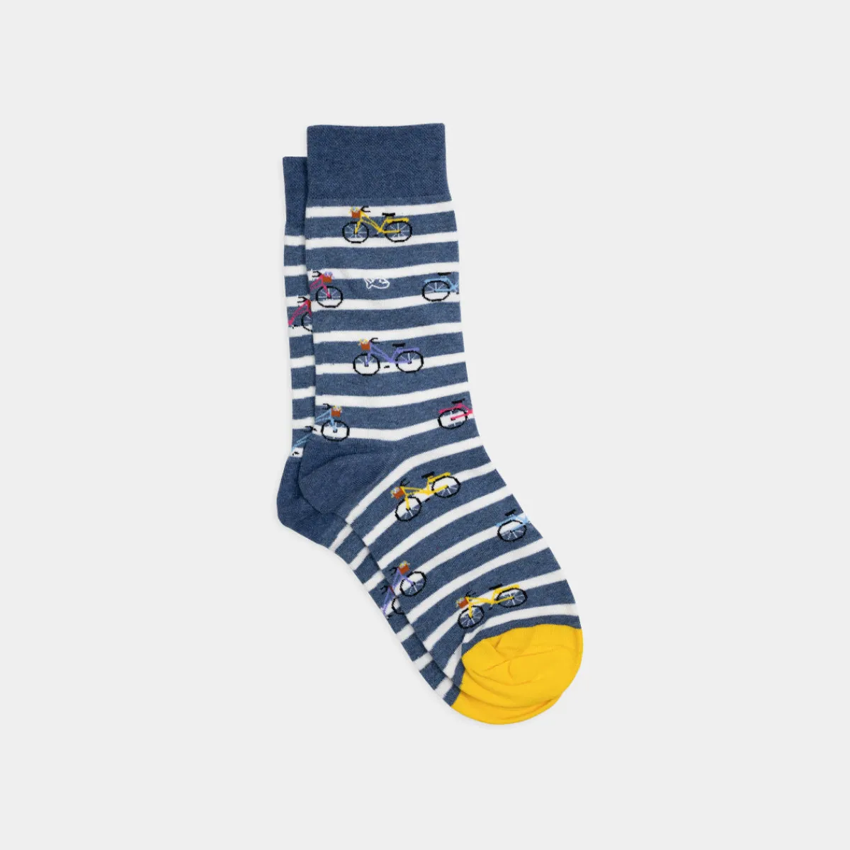 chaussettes_en_coton_peign_a_motifs__vlo_5.webp BILLYBELT Chaussettes en coton peigné A motifs - Vélo>Homme Chaussettes Fantaisie