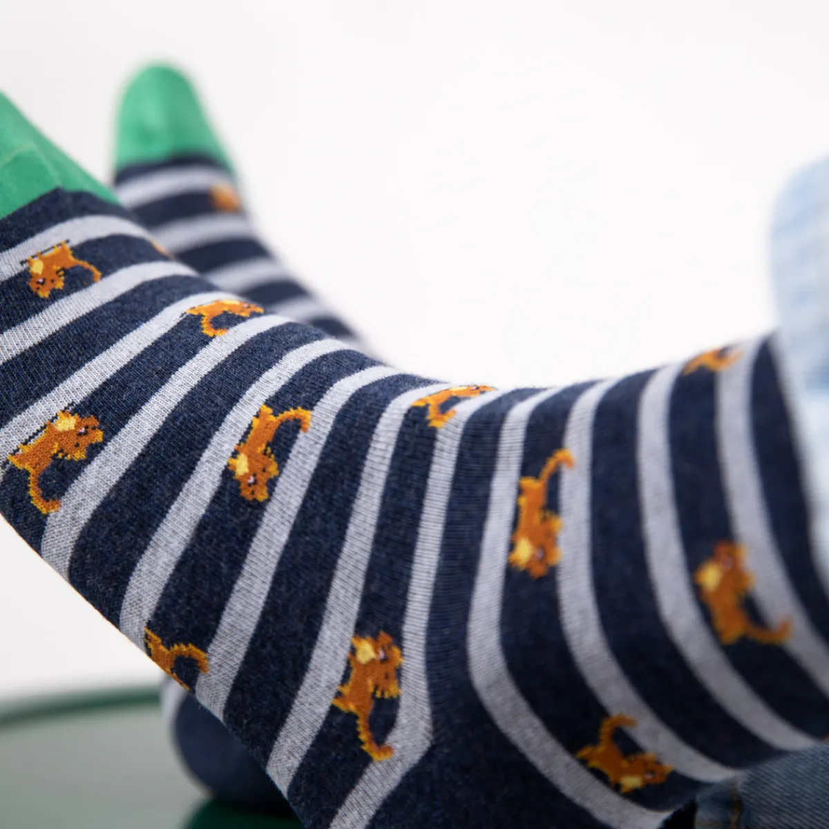 chaussettes_en_coton_peign_animaux__chat_2.webp BILLYBELT Chaussettes en coton peigné Animaux ->Homme Chaussettes Fantaisie