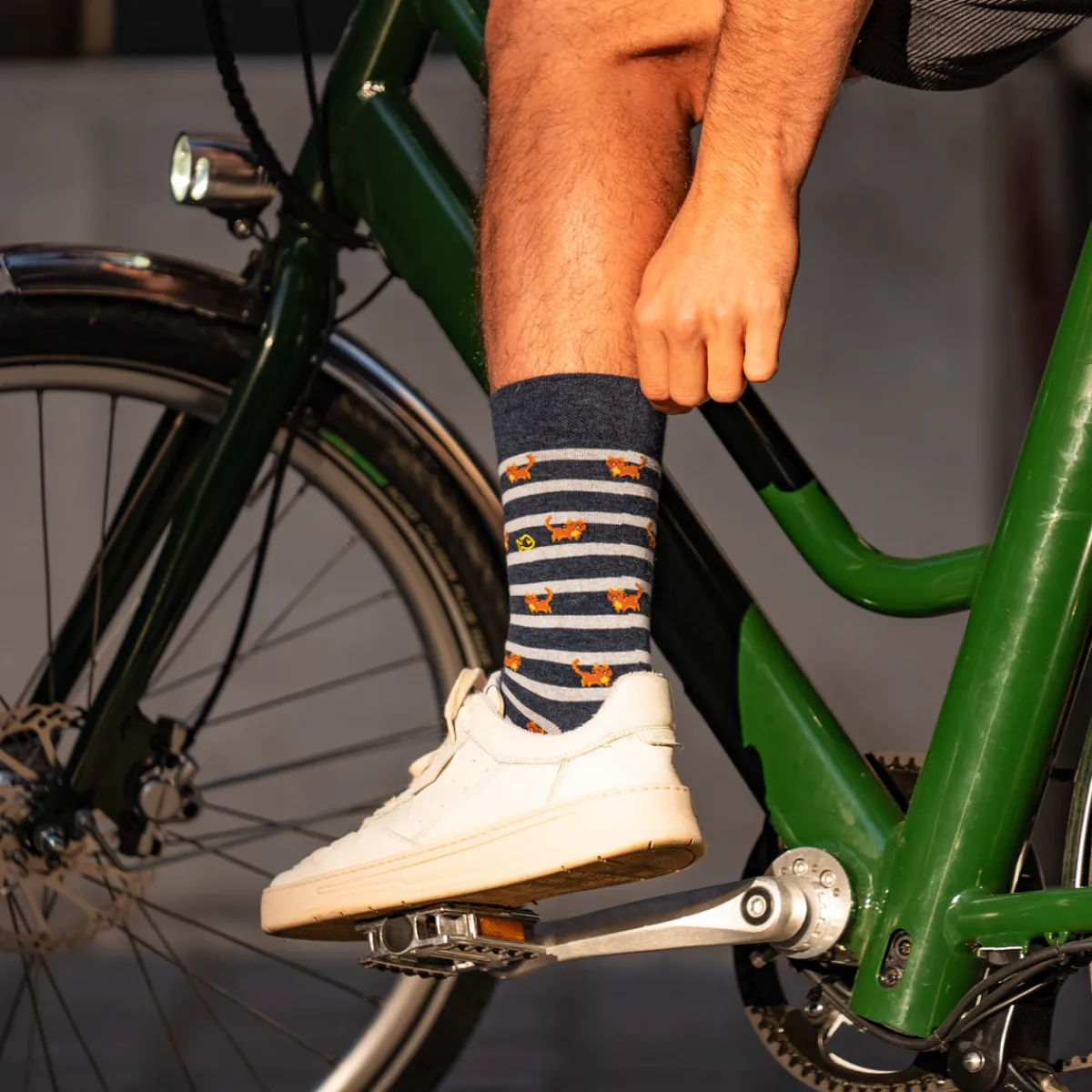 chaussettes_en_coton_peign_animaux__chat_4.webp BILLYBELT Chaussettes en coton peigné Animaux ->Homme Chaussettes Fantaisie