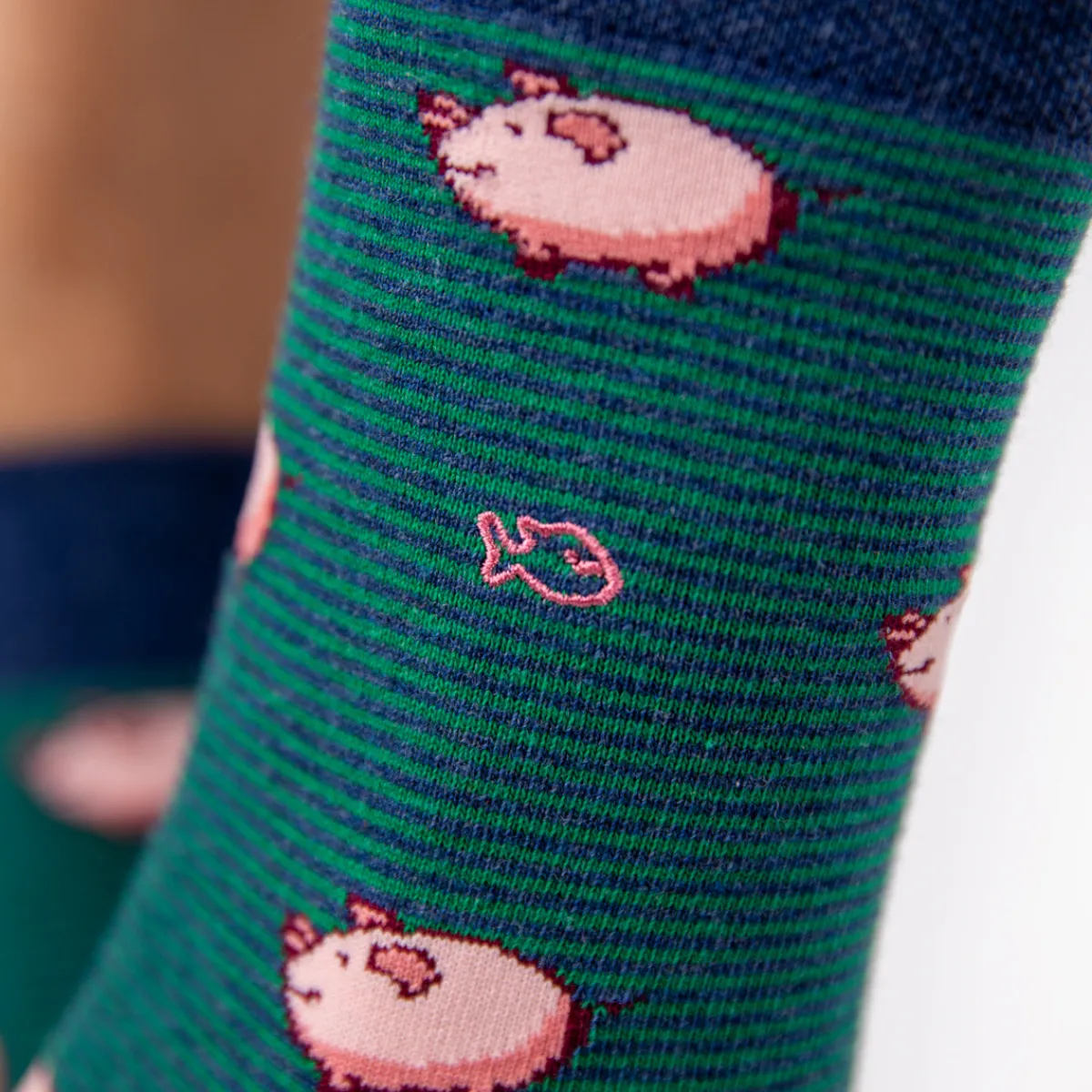 chaussettes_en_coton_peign_animaux__cochon_2.webp BILLYBELT Chaussettes en coton peigné Animaux ->Homme Chaussettes Fantaisie