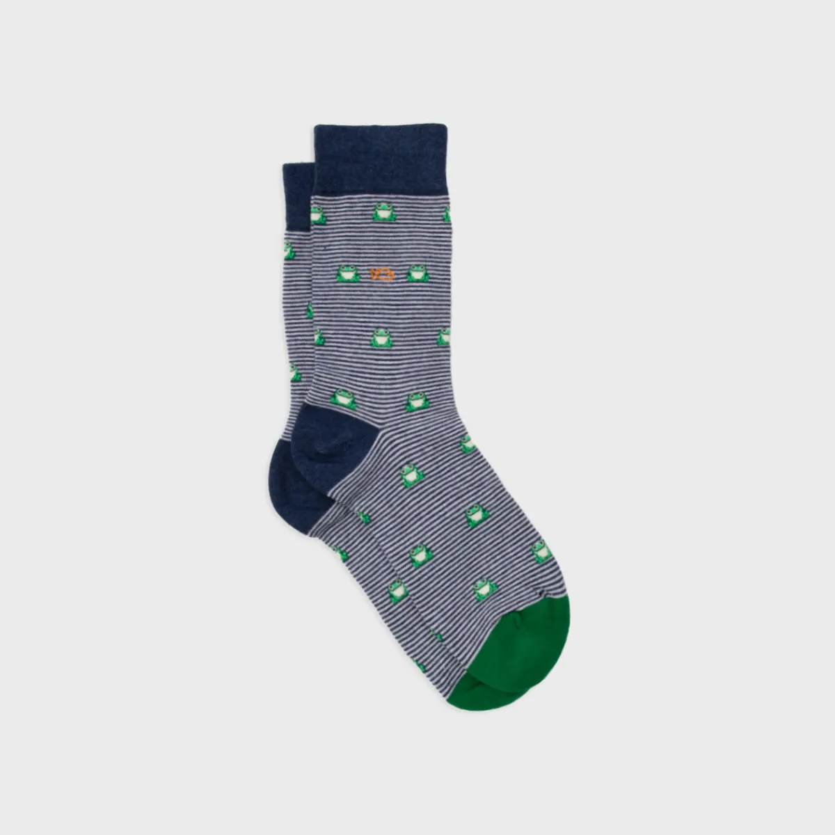 chaussettes_en_coton_peign_animaux__grenouille_1.webp BILLYBELT Chaussettes en coton peigné Animaux - Grenouille>Homme Chaussettes Fantaisie