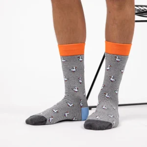 BILLYBELT Chaussettes en coton peigné Animaux ->Homme Chaussettes Fantaisie