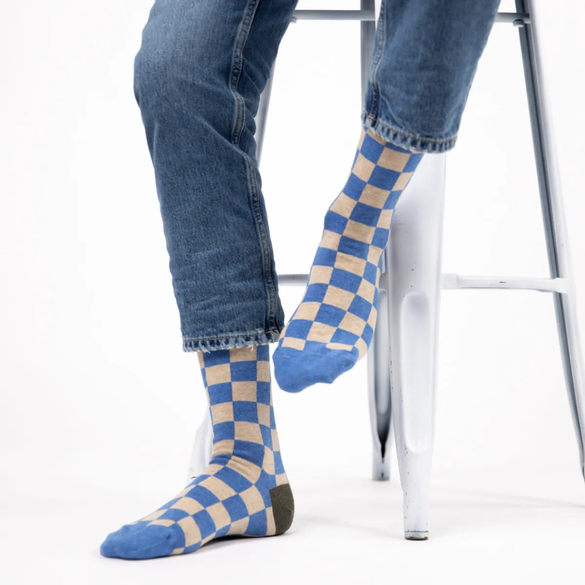 chaussettes_en_coton_peign_carreaux__spa_3.webp BILLYBELT Chaussettes en coton peigné Carreaux ->Homme Chaussettes Fantaisie