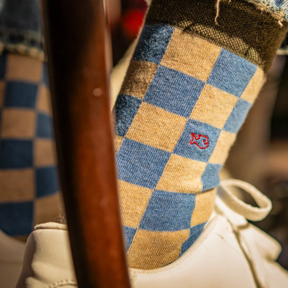 chaussettes_en_coton_peign_carreaux__spa_4.webp BILLYBELT Chaussettes en coton peigné Carreaux ->Homme Chaussettes Fantaisie