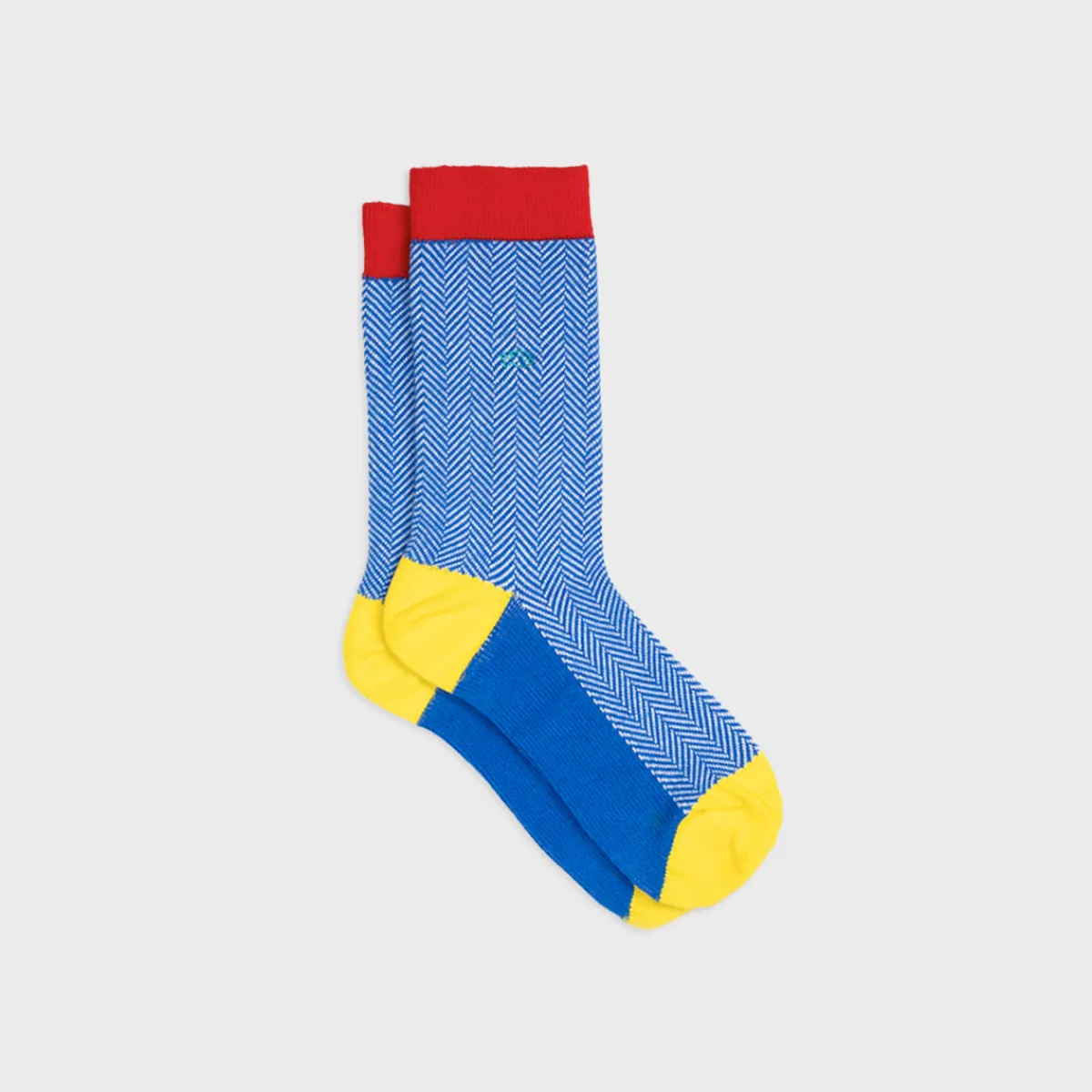 chaussettes_en_coton_peign_chevrons__danoise_1.webp BILLYBELT Chaussettes en coton peigné Chevrons ->Homme Chaussettes Fantaisie