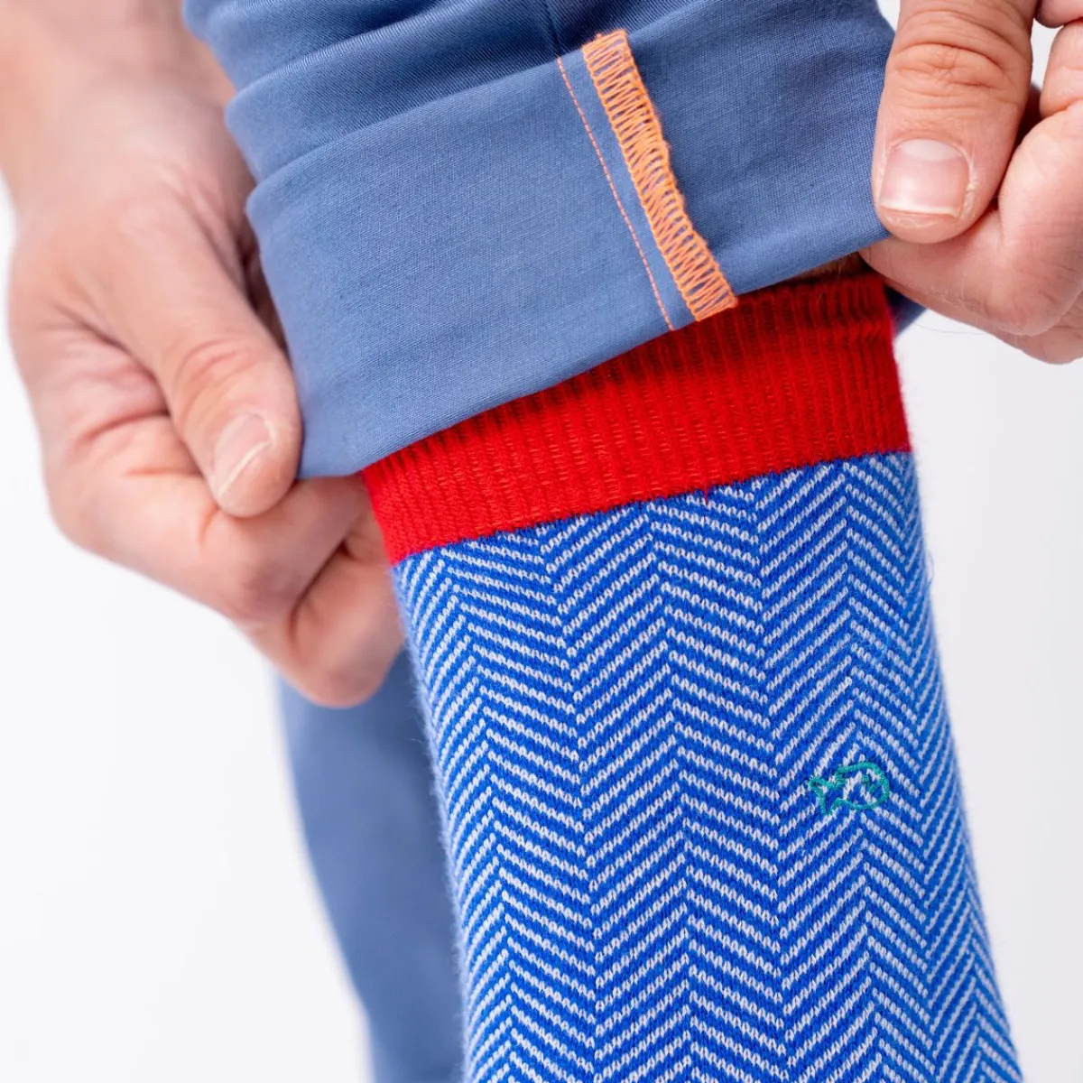 chaussettes_en_coton_peign_chevrons__danoise_3.webp BILLYBELT Chaussettes en coton peigné Chevrons ->Homme Chaussettes Fantaisie