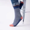 BILLYBELT Chaussettes en coton peigné Chevrons ->Homme Chaussettes Fantaisie