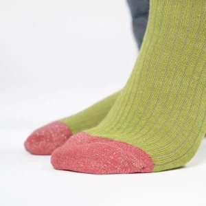 BILLYBELT Chaussettes en coton peigné Coeur ->Femme Chaussettes Fantaisie