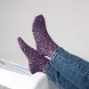 BILLYBELT Chaussettes en coton peigné Léopard ->Femme Chaussettes Fantaisie
