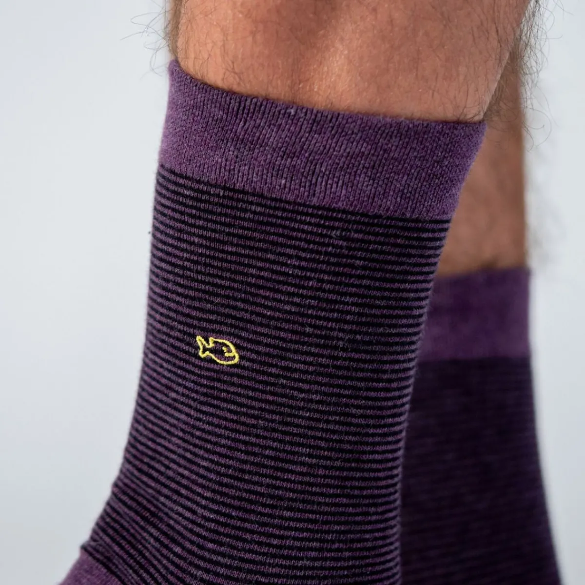 chaussettes_en_coton_peign_rayes__amthyste_2.webp BILLYBELT Chaussettes en coton peigné Rayées - Améthyste>Homme Chaussettes Fantaisie