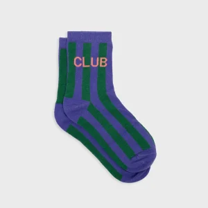 BILLYBELT Chaussettes en coton peigné Rayées ->Femme Chaussettes Fantaisie