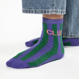 BILLYBELT Chaussettes en coton peigné Rayées ->Femme Chaussettes Fantaisie