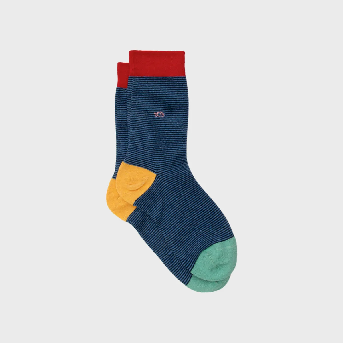 chaussettes_en_coton_peign_rayes__elmentaire_1.webp BILLYBELT Chaussettes en coton peigné Rayées - Elémentaire>Homme Chaussettes Fantaisie