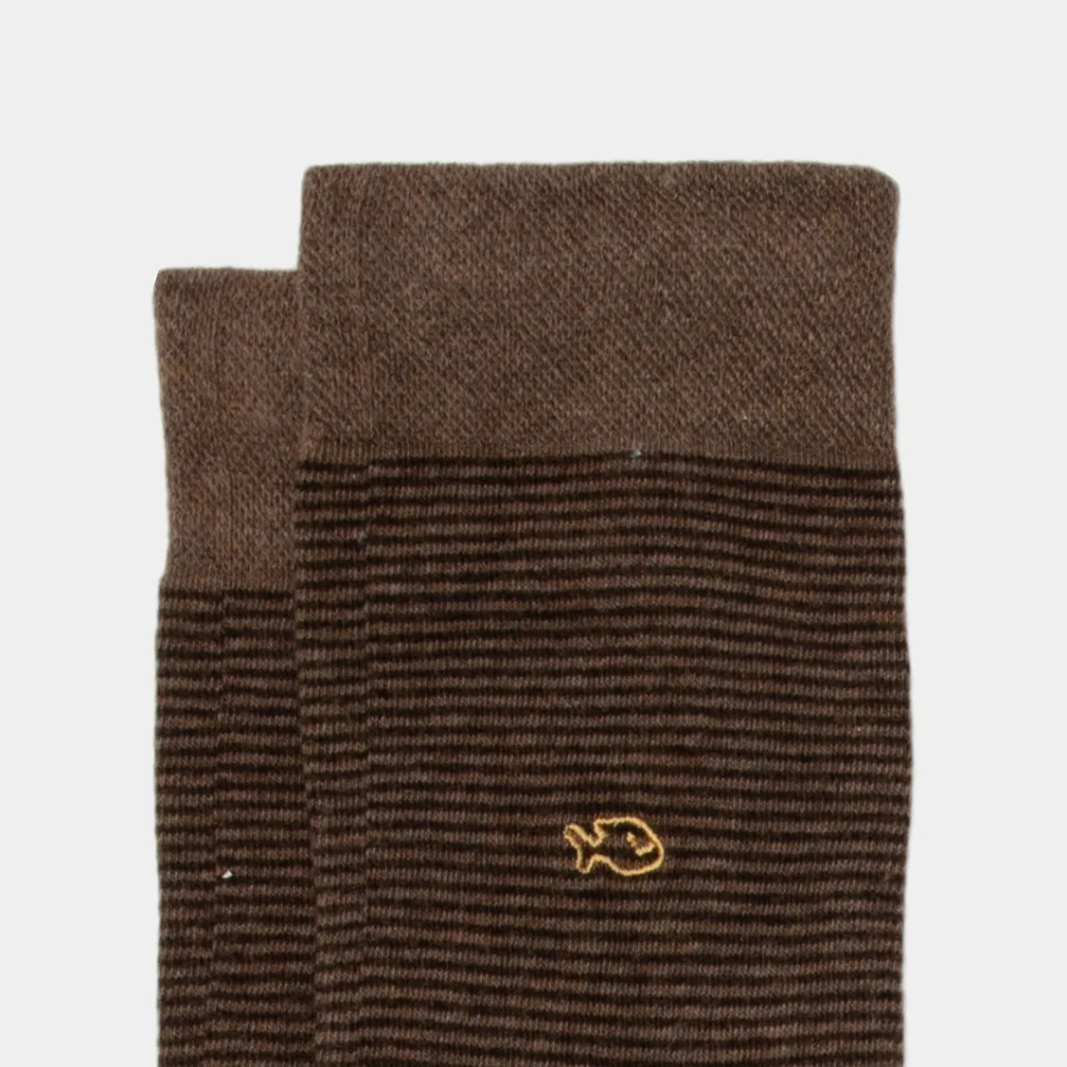chaussettes_en_coton_peign_rayes__hazelnut_5.webp BILLYBELT Chaussettes en coton peigné Rayées - Hazelnut>Homme Chaussettes Fantaisie