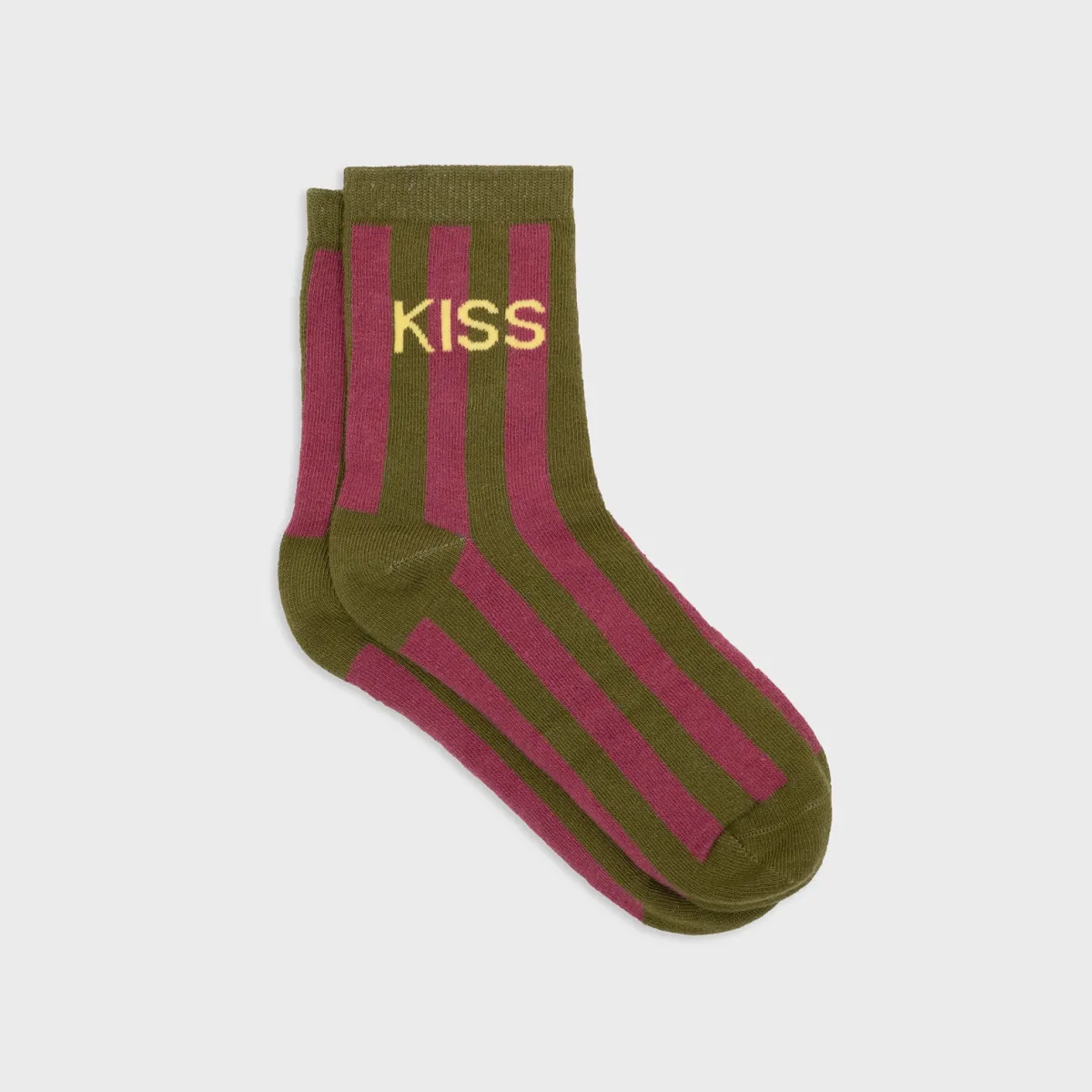 chaussettes_en_coton_peign_rayes__kiss_1.webp BILLYBELT Chaussettes en coton peigné Rayées ->Femme Chaussettes Fantaisie