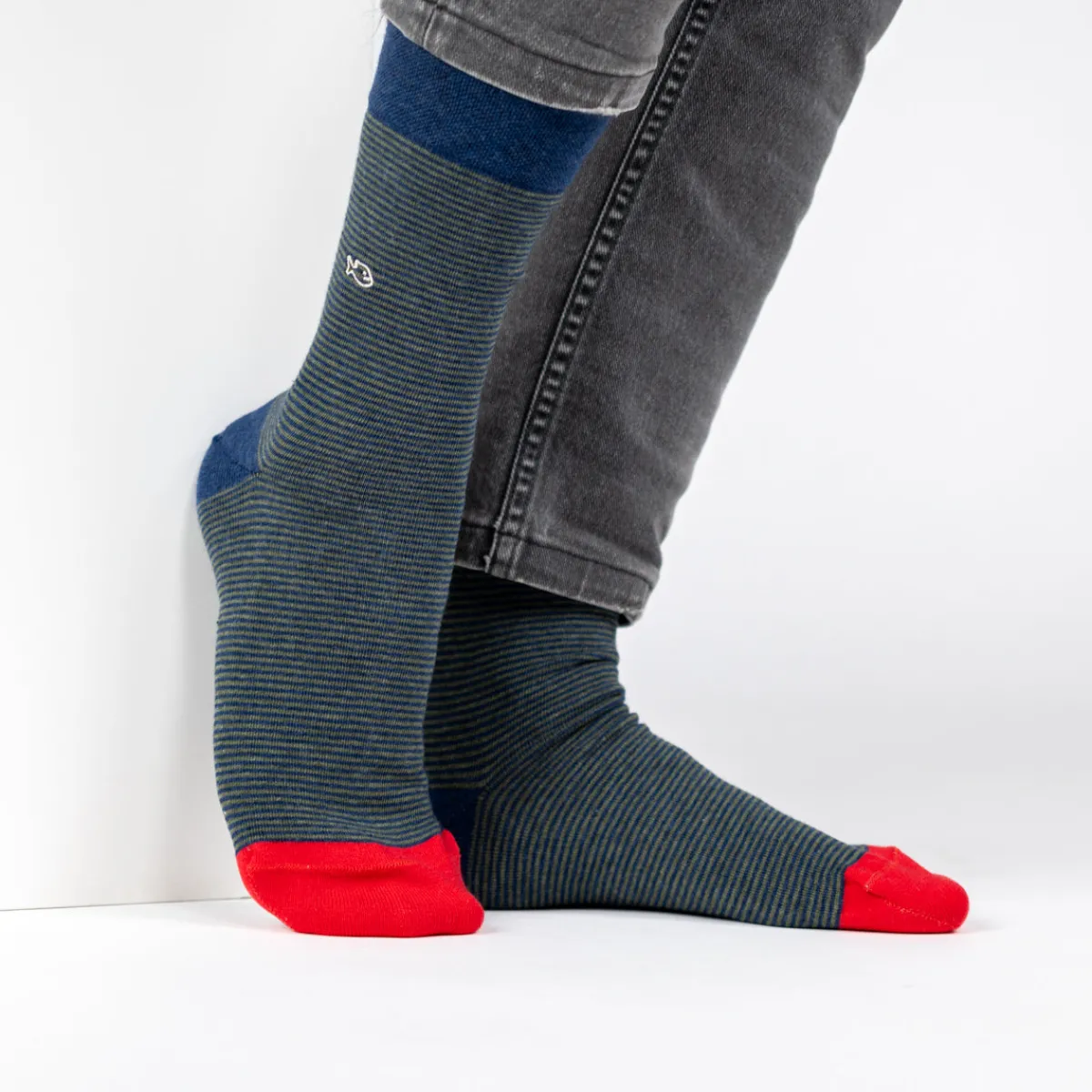 chaussettes_en_coton_peign_rayes__lgante_0.webp BILLYBELT Chaussettes en coton peigné Rayées - Élégante>Homme Chaussettes Fantaisie