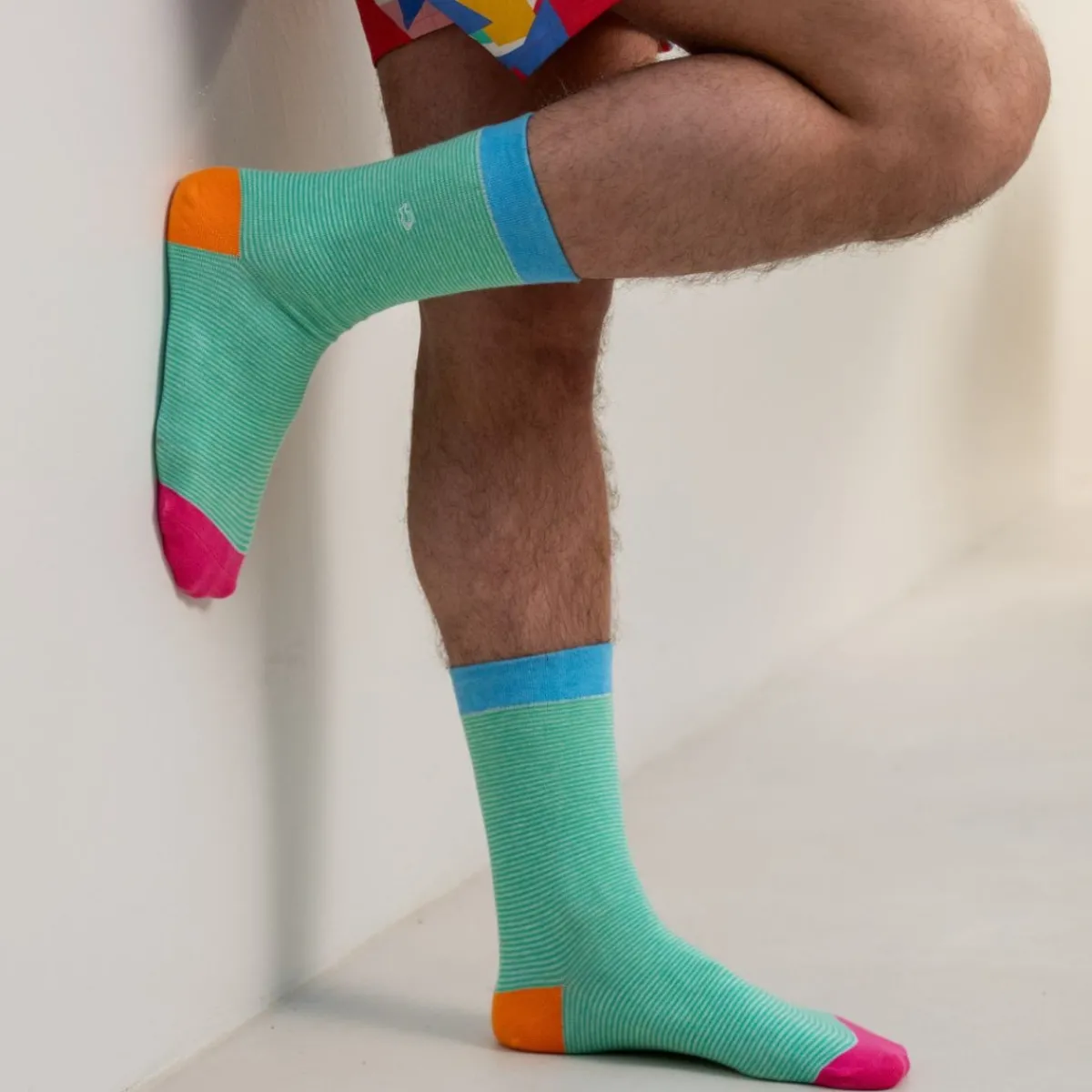 chaussettes_en_coton_peign_rayes__tutti_frutti_0.webp BILLYBELT Chaussettes en coton peigné Rayées - Tutti frutti>Homme Chaussettes Fantaisie