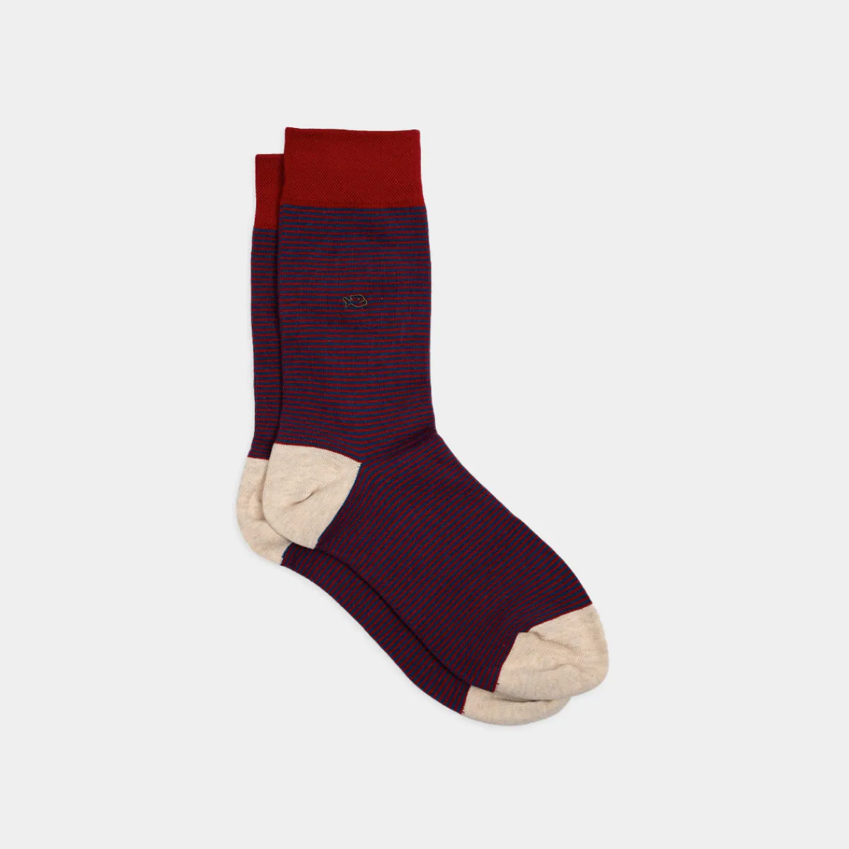 chaussettes_en_coton_peign_rayes__urbaine_1.webp BILLYBELT Chaussettes en coton peigné Rayées - Urbaine>Homme Chaussettes Fantaisie