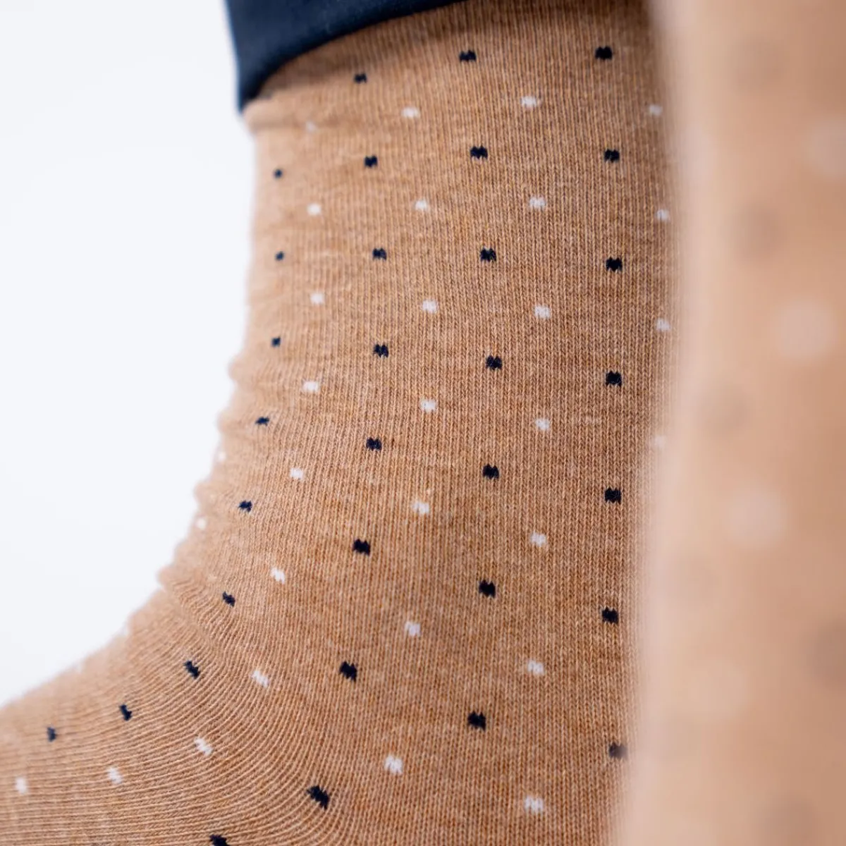chaussettes_en_coton_peign_square__gingembre_4.webp BILLYBELT Chaussettes en coton peigné Square - Gingembre>Homme Chaussettes Fantaisie