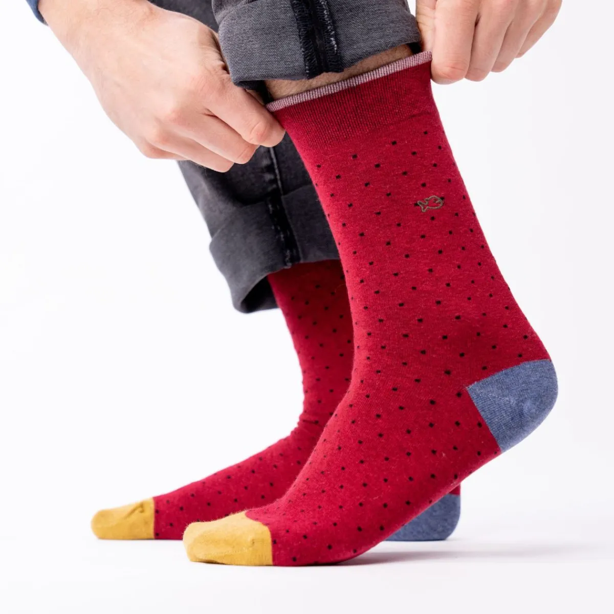 chaussettes_en_coton_peign_square__paprika_0.webp BILLYBELT Chaussettes en coton peigné Square - Paprika>Homme Chaussettes Fantaisie