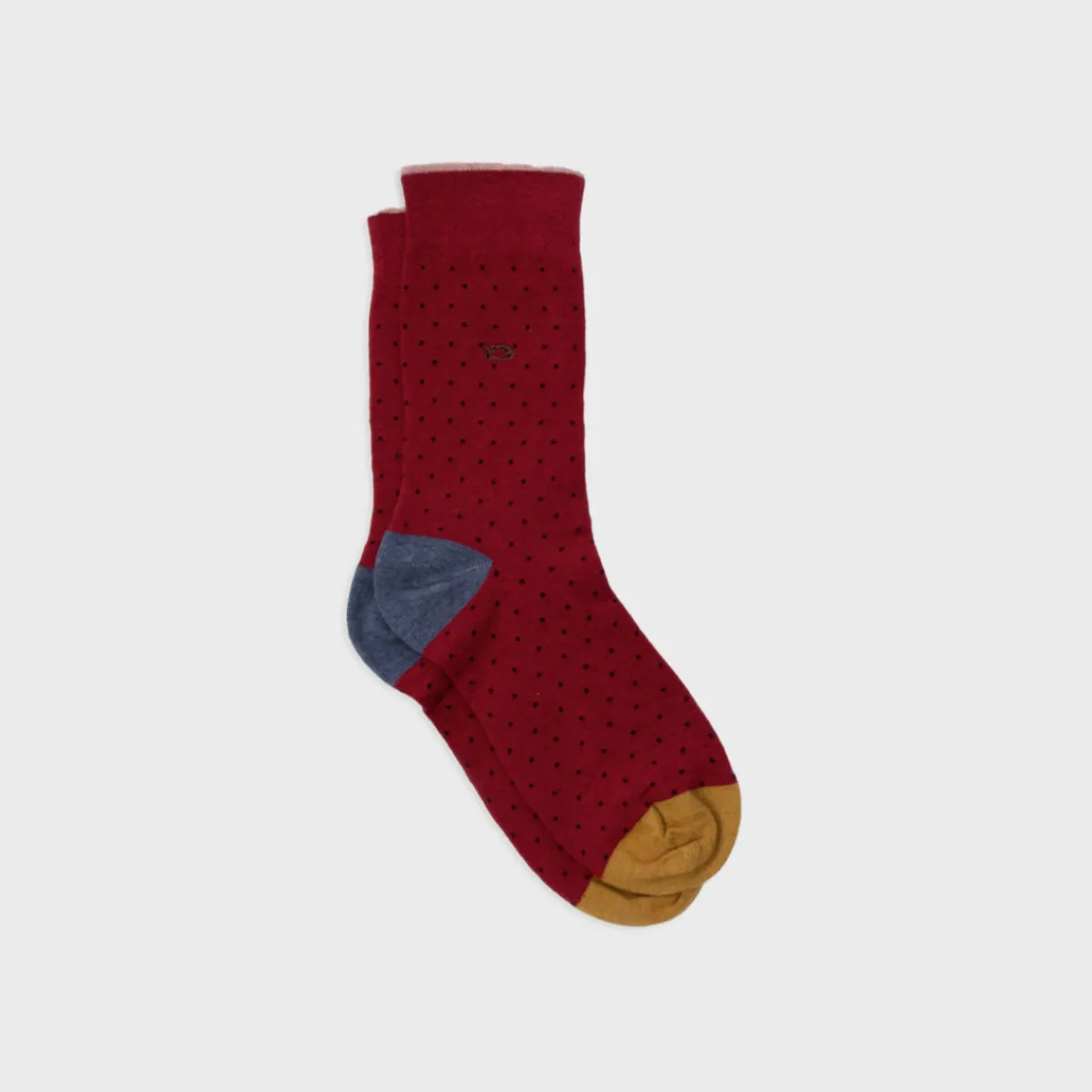 chaussettes_en_coton_peign_square__paprika_1.webp BILLYBELT Chaussettes en coton peigné Square - Paprika>Homme Chaussettes Fantaisie