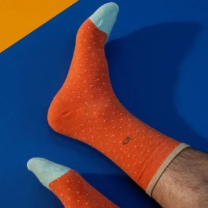 BILLYBELT Chaussettes en coton peigné Square - Pêche>Homme Chaussettes Fantaisie