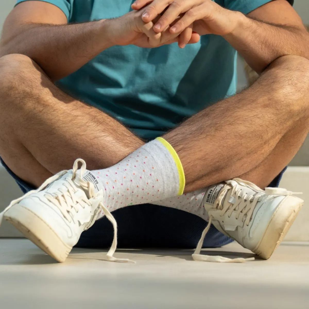 chaussettes_en_coton_peign_square__pop_3.webp BILLYBELT Chaussettes en coton peigné Square - Pop>Homme Chaussettes Fantaisie
