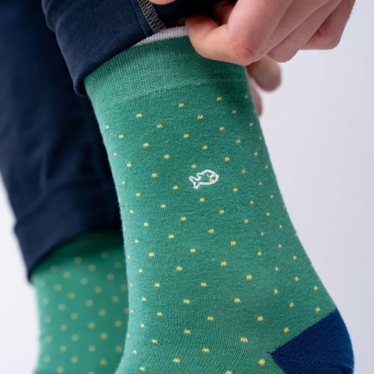 chaussettes_en_coton_peign_square__wasabi_4.webp BILLYBELT Chaussettes en coton peigné Square - Wasabi>Homme Chaussettes Fantaisie