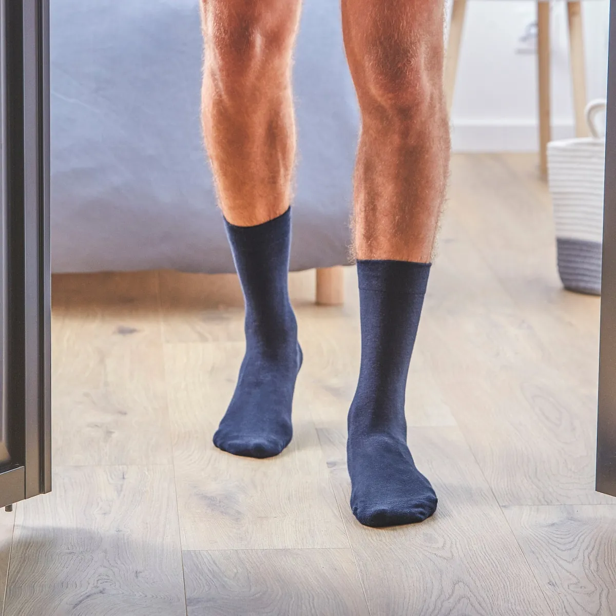 chaussettes_en_coton_peign_unies__bleu_marine_4.webp BILLYBELT Chaussettes en coton peigné Unies - Bleu marine>Homme Chaussettes Unies