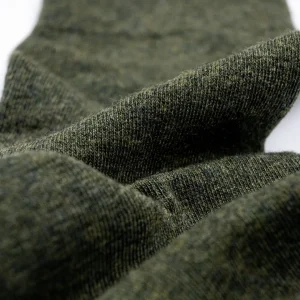 BILLYBELT Chaussettes en coton peigné Unies - Kaki foncé chiné>Homme Chaussettes Unies