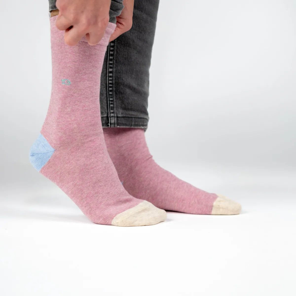 chaussettes_en_coton_peign_unies__rose_chin_0.webp BILLYBELT Chaussettes en coton peigné Unies ->Homme Chaussettes Unies