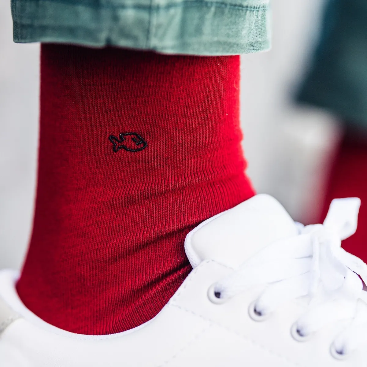 chaussettes_en_coton_peign_unies__rouge_grenade_3.webp BILLYBELT Chaussettes en coton peigné Unies - Rouge grenade>Homme Chaussettes Unies