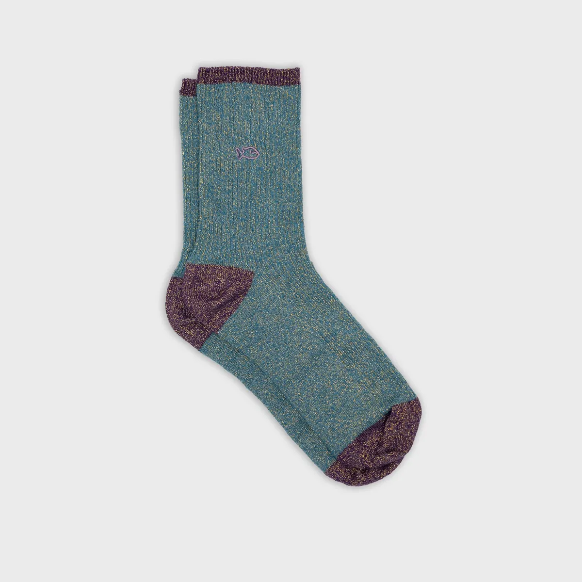 chaussettes_en_coton_peign_vintage__bleu_canard_1.webp BILLYBELT Chaussettes en coton peigné Vintage - Bleu canard>Femme Chaussettes Fantaisie