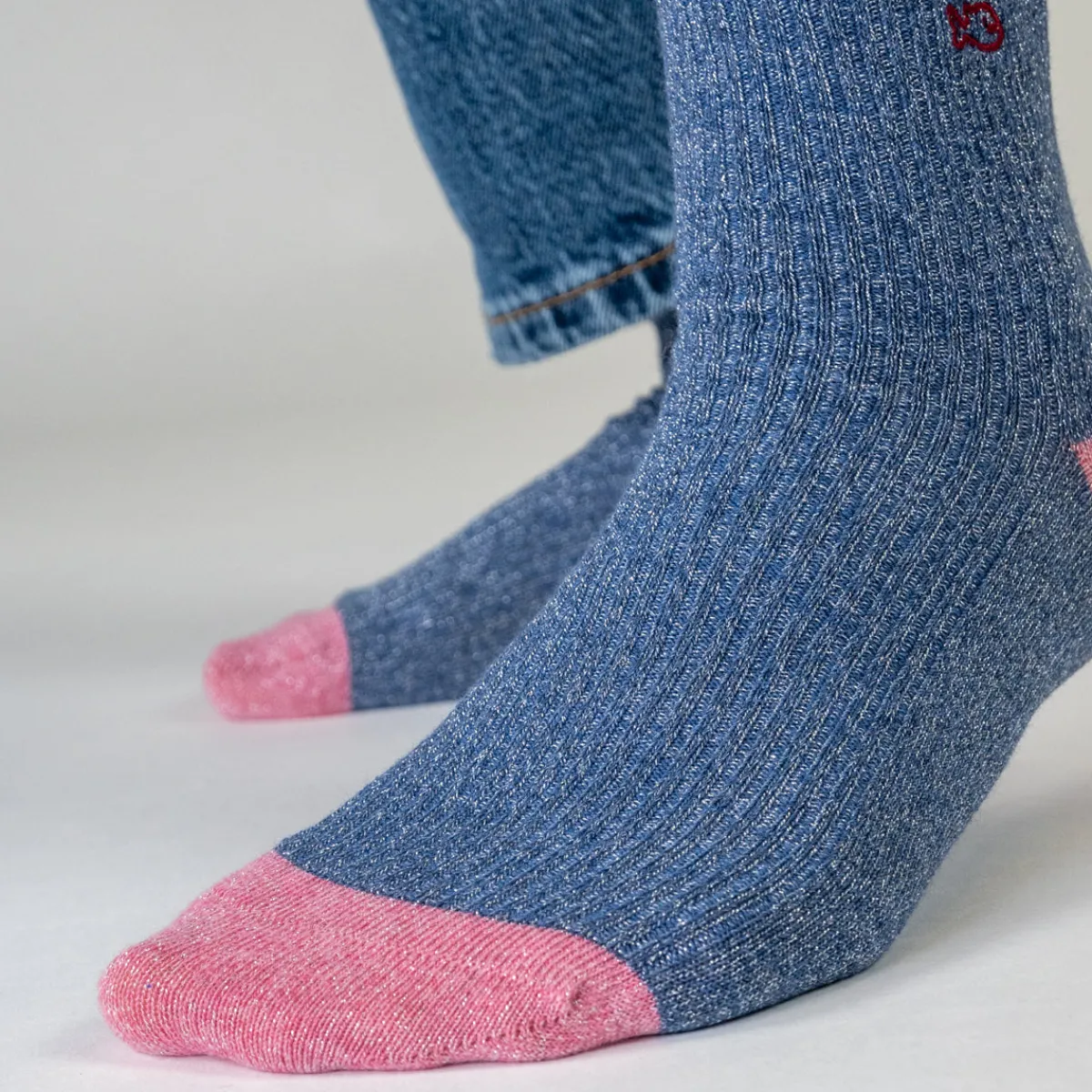 chaussettes_en_coton_peign_vintage__bleu_gris_2.webp BILLYBELT Chaussettes en coton peigné Vintage - Bleu gris>Femme Chaussettes Fantaisie